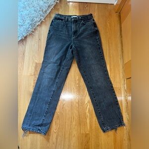 Garage Black Light Washed Jeans - Size: 0 (24)